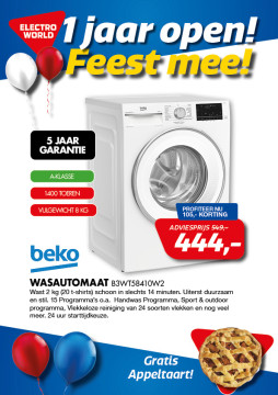 Beko Wasautomaat 444,-