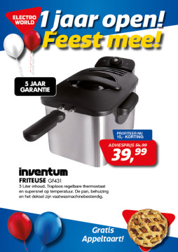 Inventum FRITEUSE 39,99